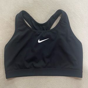 Black Nike Dri-FIT Swoosh Sports Bra
